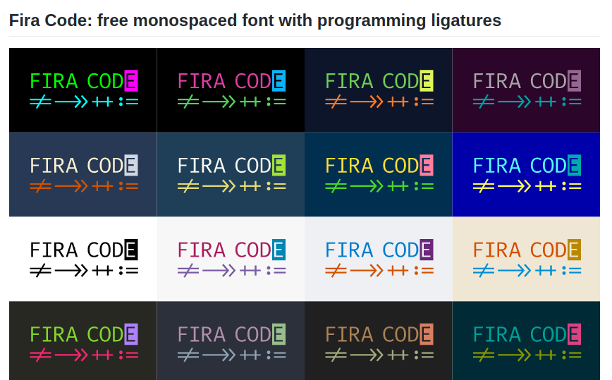 FiraCode